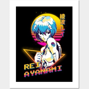 rei ayanami Posters and Art